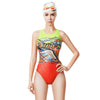 YINGFA New Professional One-Piece Triangle Swimsuit- 639