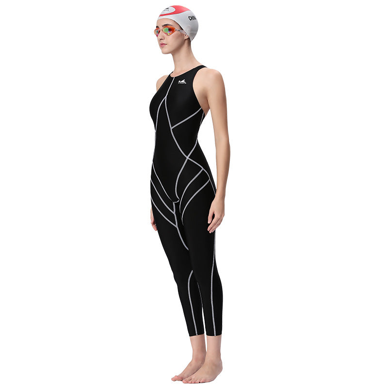 YINGFA women's professional racing Swimsuit- 977