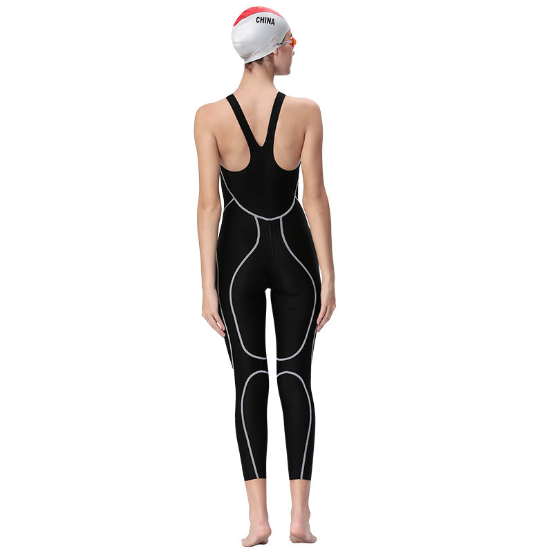 YINGFA women's professional racing Swimsuit- 977